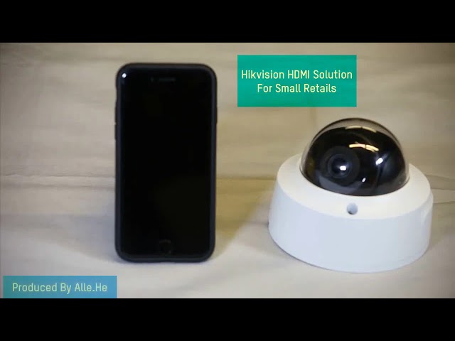 Hikvision IP Camera with HDMI out 2MP DS-2CD2125G0-IMS & 8MP DS-2CD2185G0-IMS