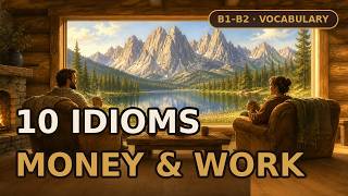 10 English Idioms About Money and Work | B1-B2 Vocabulary | Clearly Explained