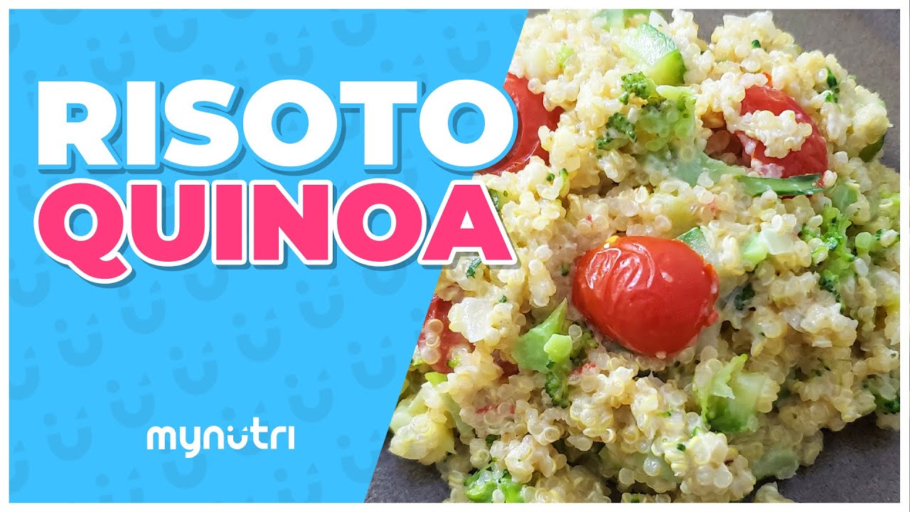 RISOTO FIT DE QUINOA RÁPIDO DE FAZER