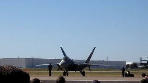 F-22 Flight Control Check