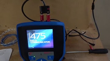 Connecting a HART 475 to a Differential Pressure Transmitter