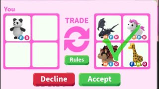 Trading Proofs! (Successful Trading) In Roblox Adopt Me! (Part 1)