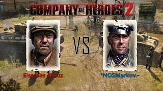[COH2]USF(Infantry Company) vs OKW(Luftwaffe Ground Forces Doctrine) 2021 08 02