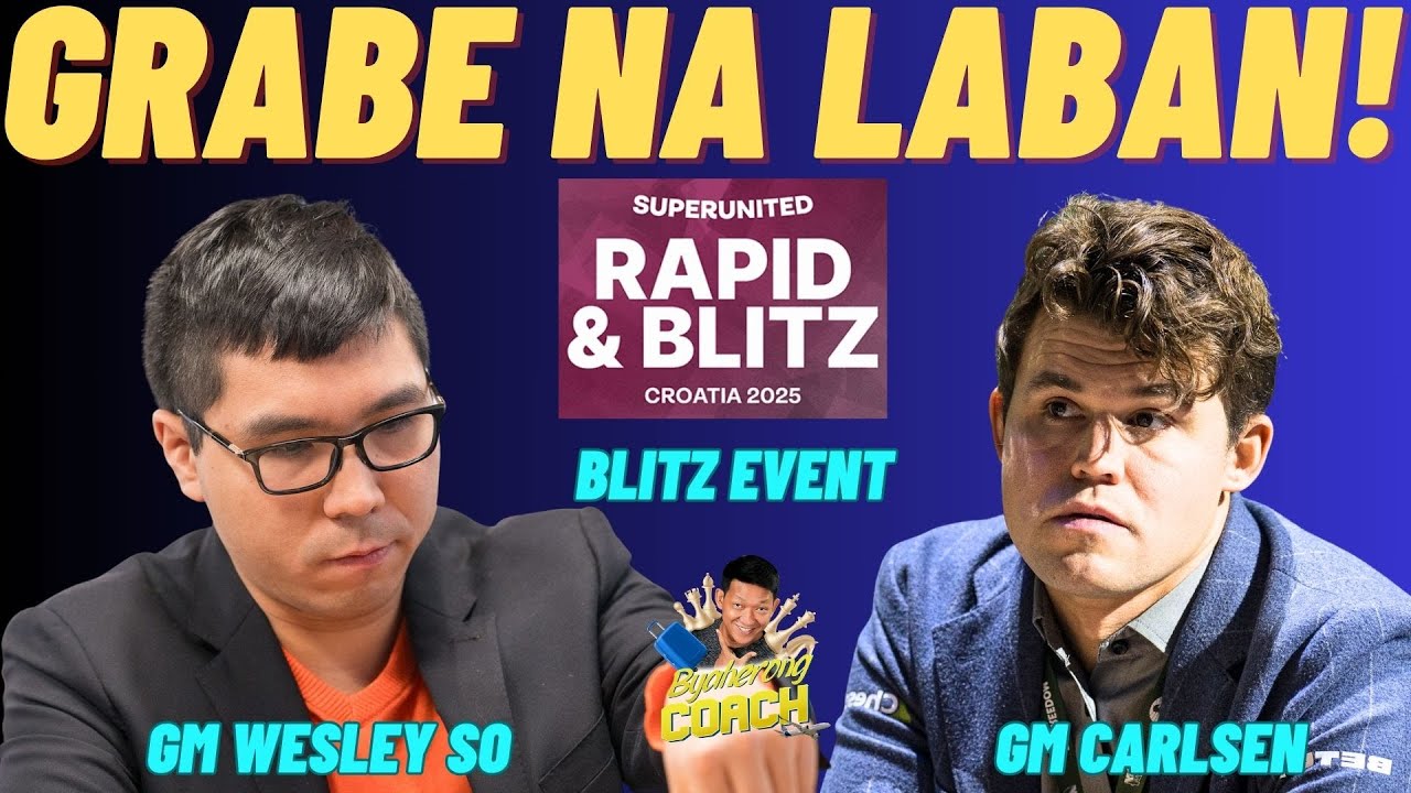 MAPAPASIGAW KA SA NANGYARI! DIKDIKAN LABAN! So vs Carlsen! SuperUnited 2025