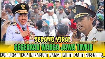 GEGER MEMANAS‼️KDM KUNJUNGI JATIM BIKIN HEBOH WARGA AGAR MENJADI GUBERNUR JATIM!! INI YANG TERJADI..