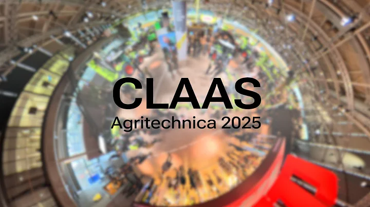 Agritechnica 2025: Experience the CLAAS booth from a Drone's Perspective – New Products & Highlights
