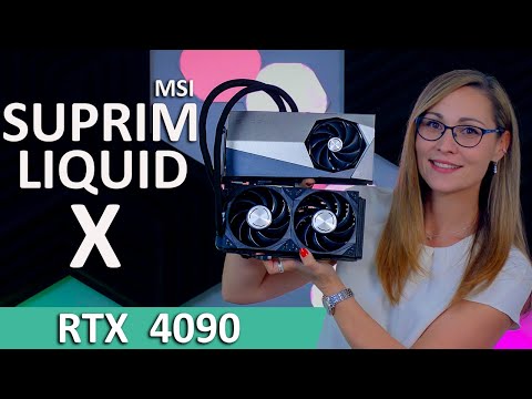 MSI RTX 4090 Suprim Liquid X Review - Thermals, Noise, Clocks & Power