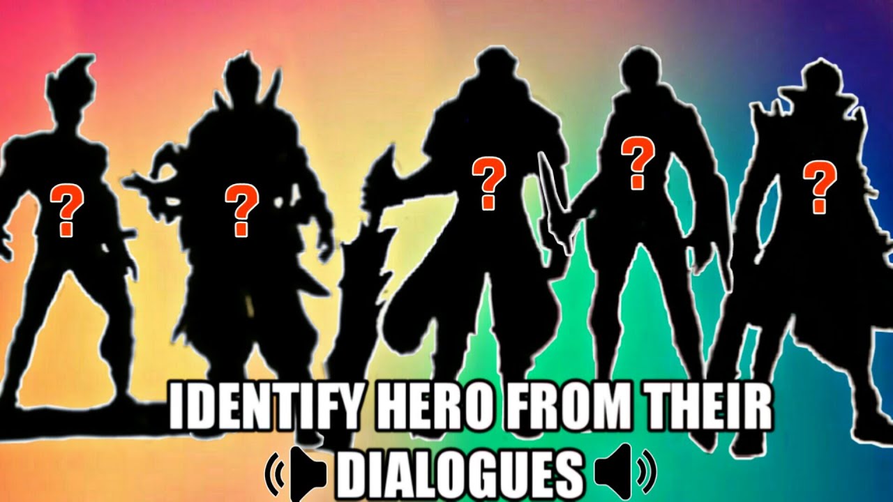 Mlbb Dialogue IDENTIFY HEROES FROM THEIR DIALOGUE • IDENTIFY MOBILE LEGENDS HEROES BY ...