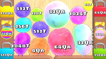 Blob Merge 3D Challenge infinity (Math Games, Colorful Asmr Blob Level Up) Part 10
