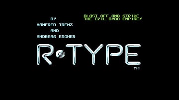 R-Type (C64) | Chris Hülsbeck & Ramiro Vaca - Title Screen