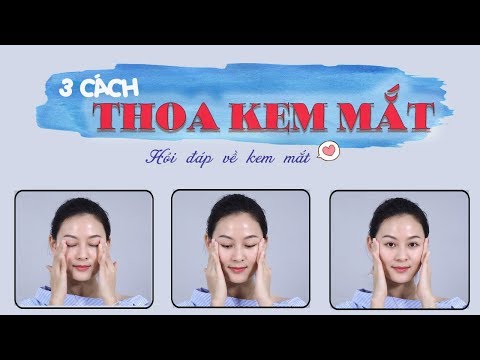 CÁCH THOA KEM MẮT| Eyecare Q&A | Bánh Bèo Phù Phiếm