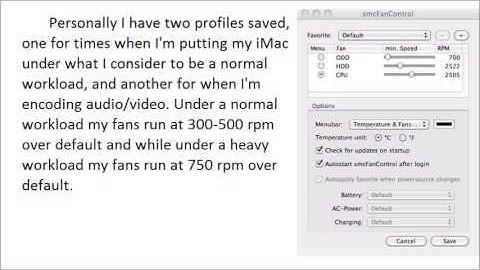 How to control iMac Fan Speed - download links included Quick guide