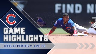 Cubs vs. Pirates Game Highlights | 6/23/22