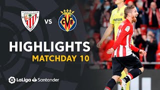 Resumen de Athletic Club vs Villarreal CF (2-1)