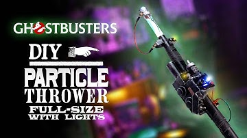 Ghostbusters Particle Thrower DIY - Made with Cardboard
