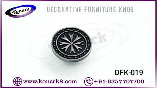DFK-019 DECORATIVE FURNITURE KNOB #knob #knobs #drawerhandles #drawerknobs