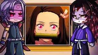 Hashira Upper Moons React To Nezuko Demon Slayer Gacha Rose