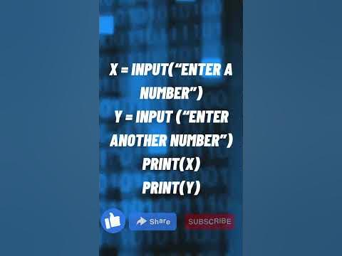 Multiple user input Python Tips and Tricks - YouTube