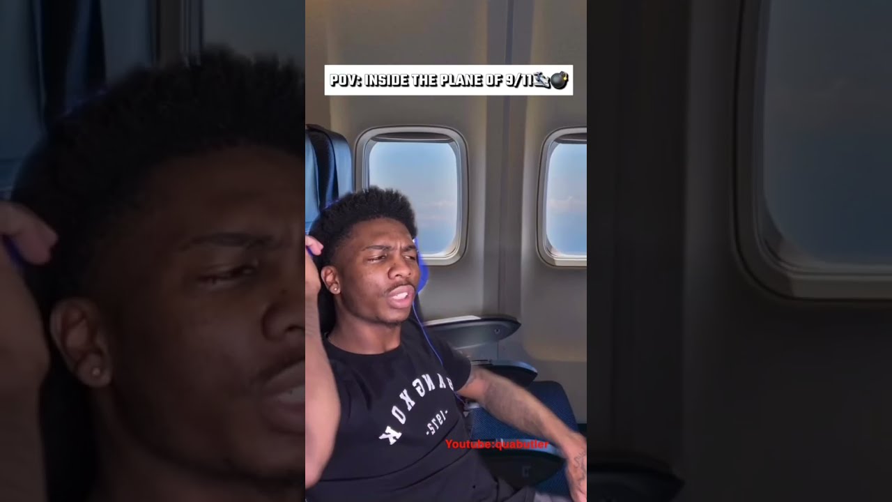 POV Inside A Plane During 9 11