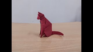 How To Make Origami Cat Instructions Step By Step