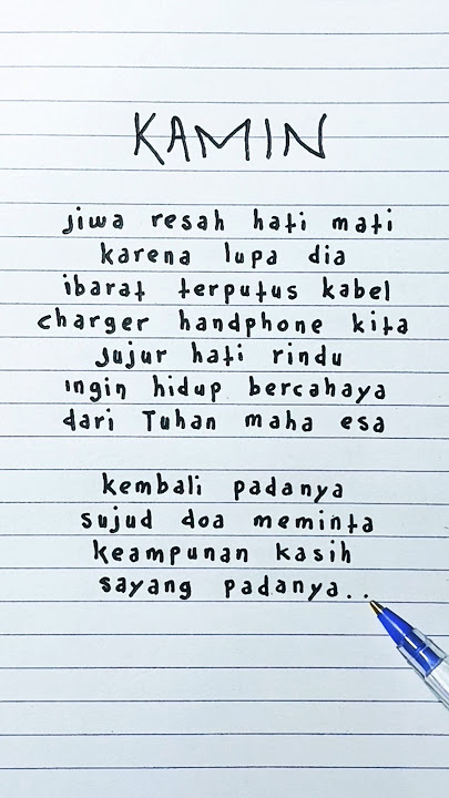 kamin versi halal 🛐