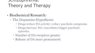 treatment of schizophrenia