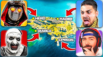 The 4 CORNER CHALLENGE in Warzone 