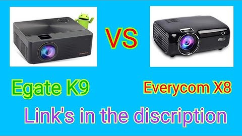Egate K9 VS Everycom X8 Comparison Video