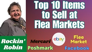 Top 10 Items to sell at Flea Markets in 2024 #fleamarket
