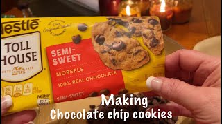 ASMR Nestle Toll House Cookies (No talking)Phoebe's recipe from Friends