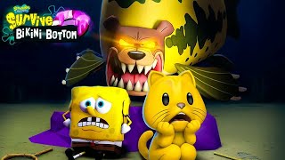 Thinknoodles! Roblox 99 Nights in Bikini Bottom Gameplay How Far Can We Survive