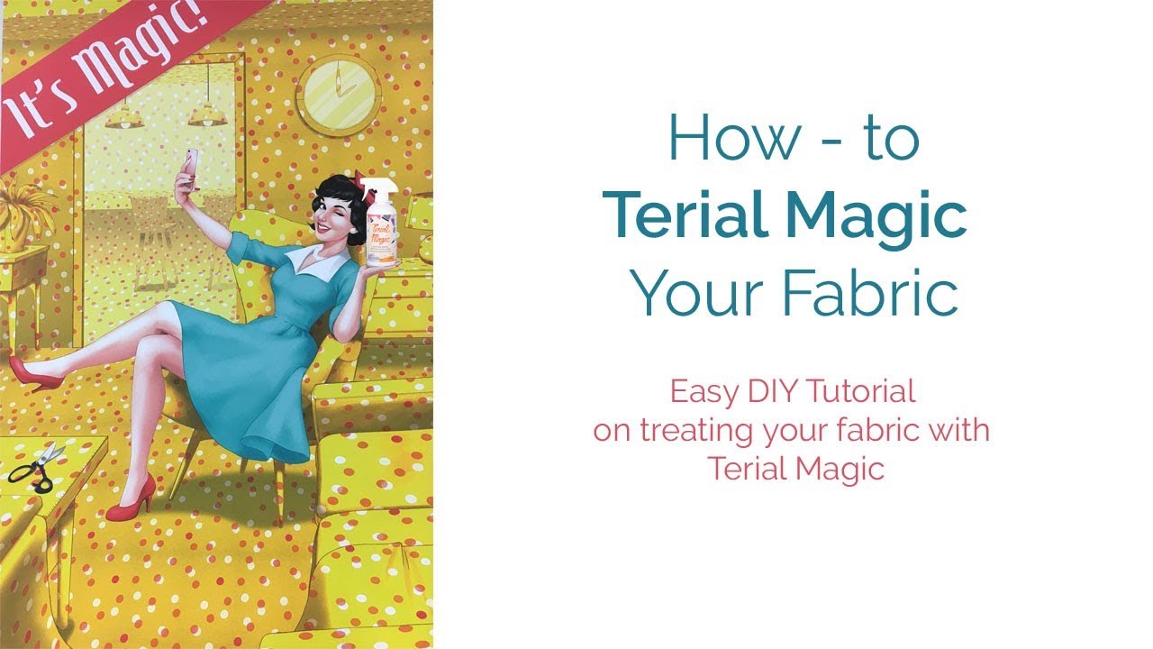How-To Terial Magic Your Fabric! The best stabilizer for all your sewing  and fabric craft projects. 
