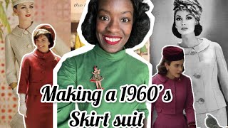 Sewing a 1960’s Suit| Vintage McCalls 5966