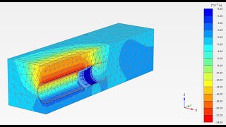 المحاضرة (24) : Plaxis 3D - Tunnels simulation - part (5)