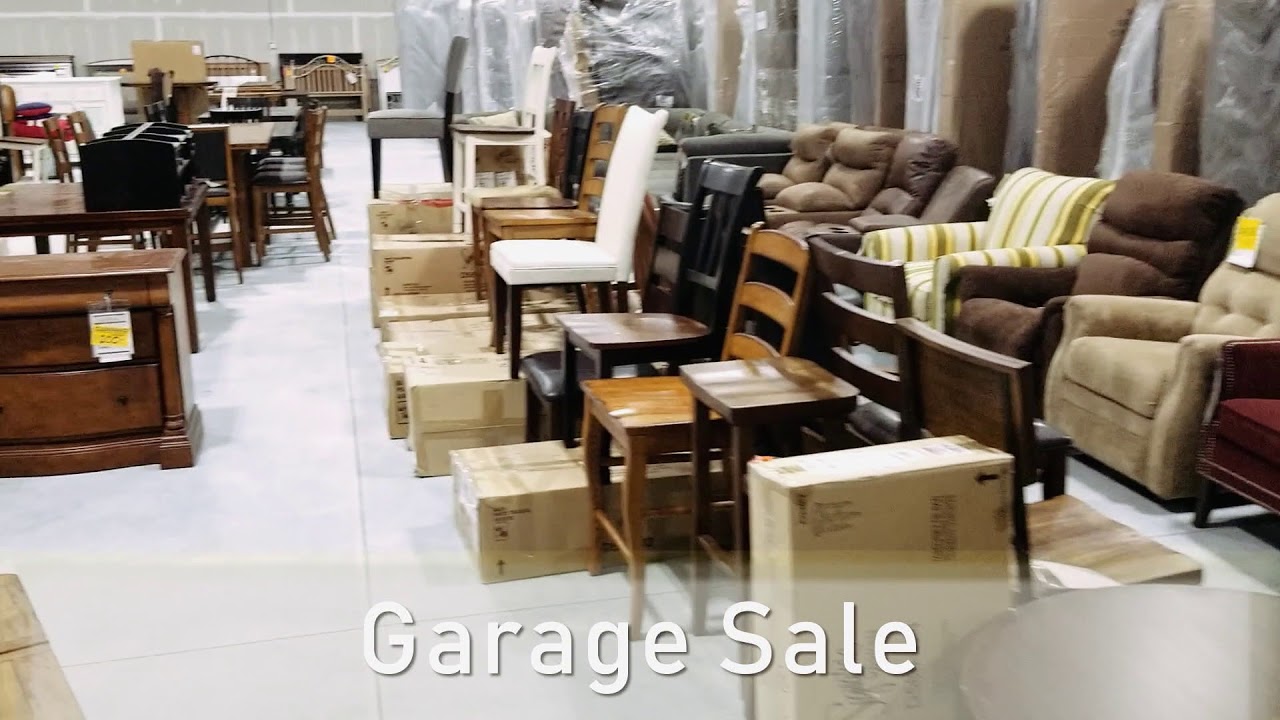 Furniture Garage Sale YouTube