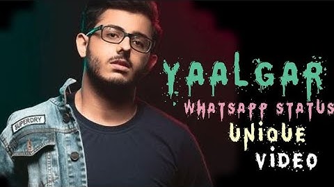 Yalgaar-Carryminati New Song Whatsapp Status Video | Yalgaar Carryminati New Video Status