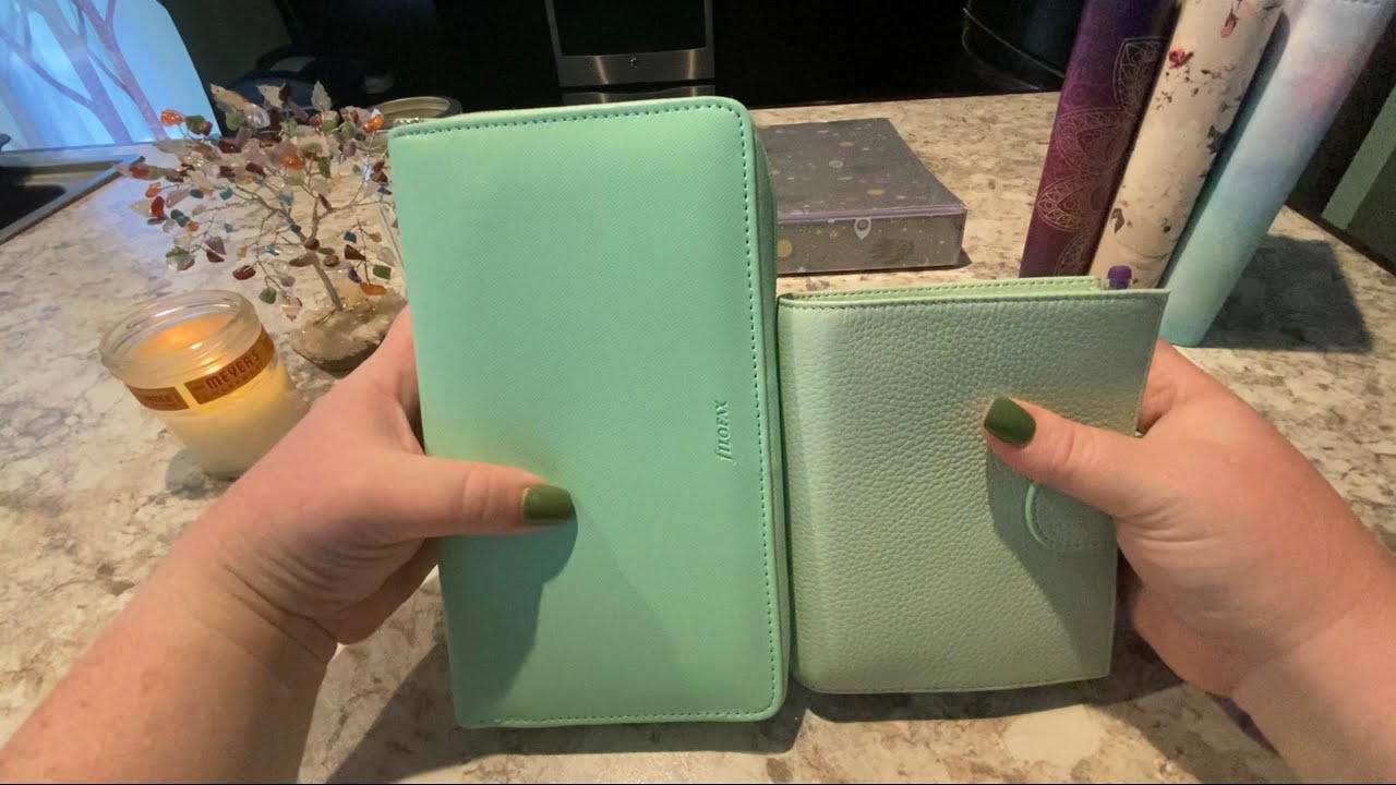 Filofax vs Moterm Cash Wallet Comparison A6 wallet vs A7 