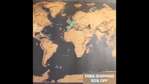 THE NEW SCRATCH MAP 2017