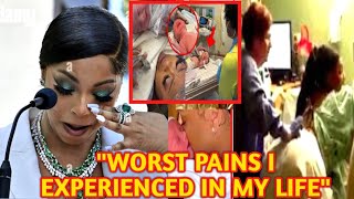 ASHANTI IN TEARS 😭 AS SHE EXPLAIN THE PAINS SHE WENT THROUGH GIVING BIRTH TO HER NEW BORN BABY BOY..
