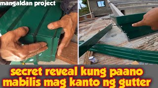 SEKRETO SA PAGKANTO NG BOX GUTTER REVEAL__mangaldan project