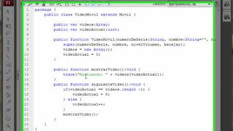 10.- Curso ActionScript 3.0. Ventajas de trabajar con Herencias.