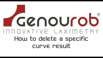 ROTAM FAQ - How to delete specific curve results