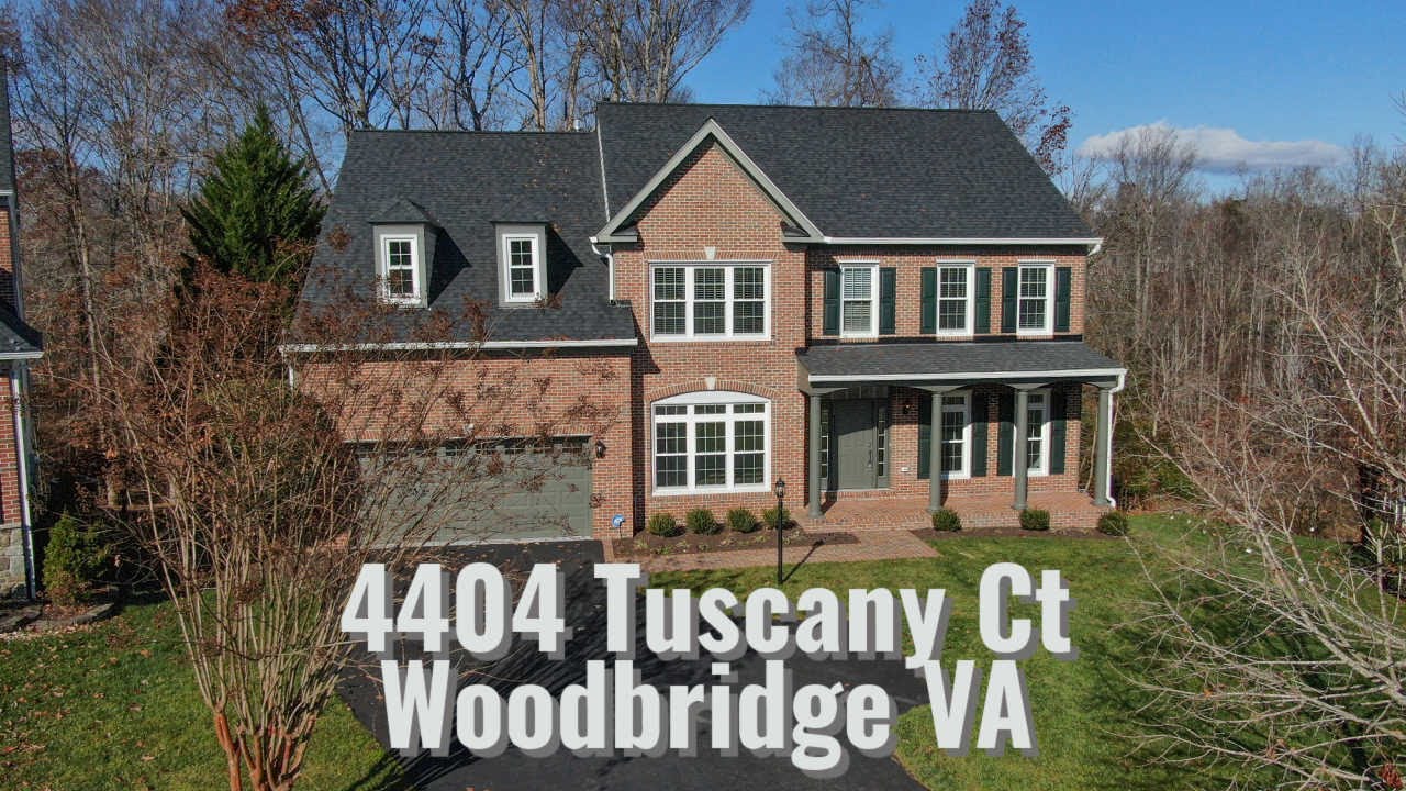 Luxury Single Family Home in Woodbridge VA 4404 Tuscany Ct Woodbridge