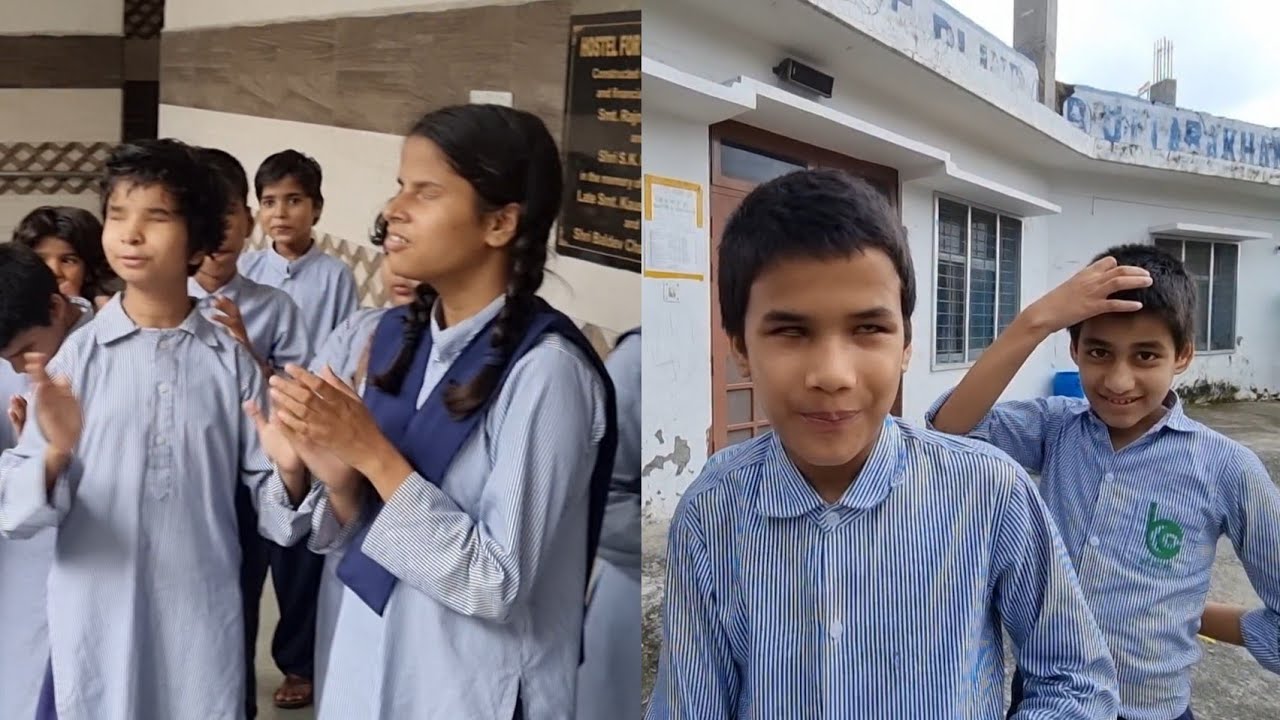 Bhai kaa Birthday Celebrate kiya Blind Bacho ke saath | National association for the blind - NAB