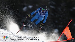 Italian Alpine skiers impress in training with 3 fastest times | Winter Olympics 2026 | NBC Sports