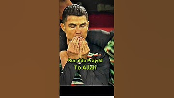 Ronaldo’s Dua to Allah – The Power of Faith and Success