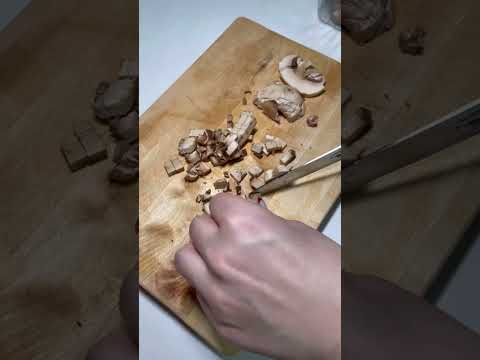 Сливочно-грибные брускетты🫶🏻