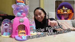 Polly Pocket Gumball Machine Toy Review!!!