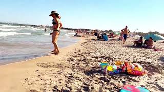 Don't Miss A Walking Tour Of The Best Beaches In Spain | Valencia City Beach August 25, 2023 4K