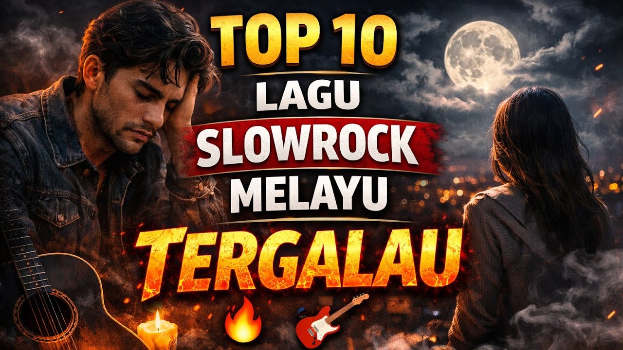 🎵 TOP 10 LAGU SLOW ROCK MELAYU TERGALAU || SUNO MUSIK || BIKIN NANGIS